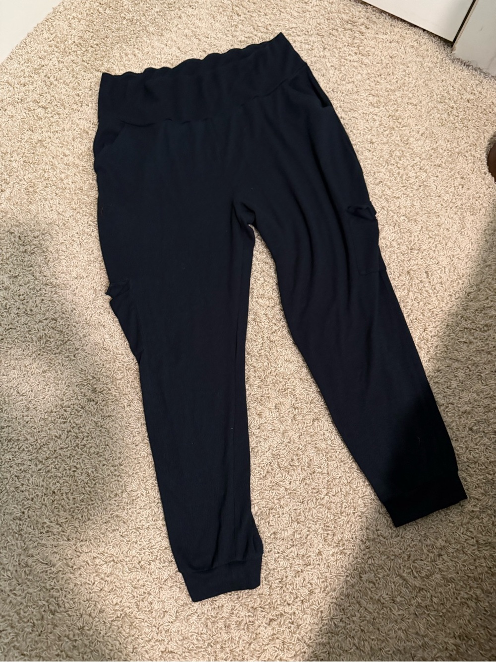 Venus Black Cozy Jogger Pants